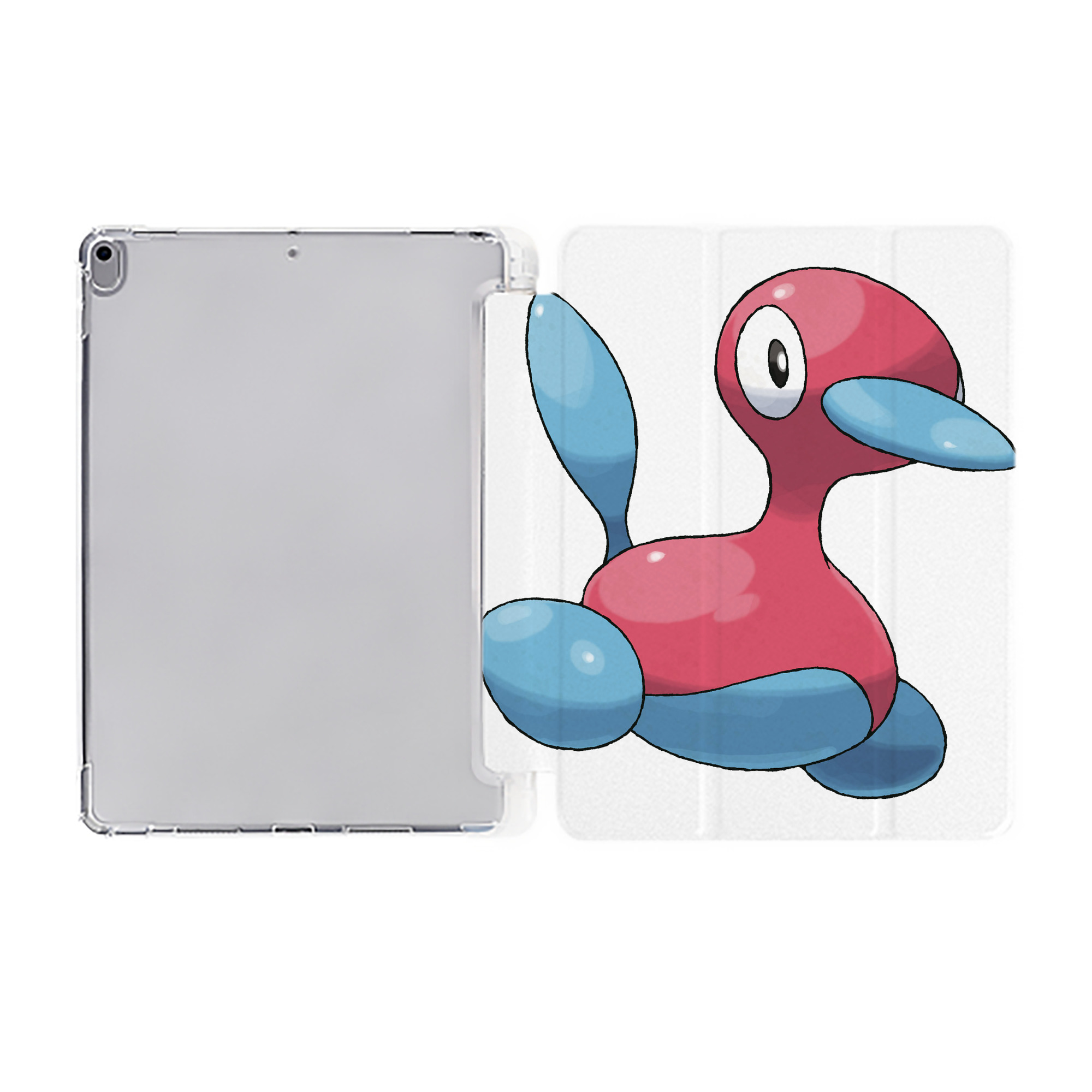 （画像用） ポケットモンスター Pokémon IPad ケース ペン収納付き 三つ折りスタンド PUレザー×シリコン 対応機種9.5/10.5/10.9インチ